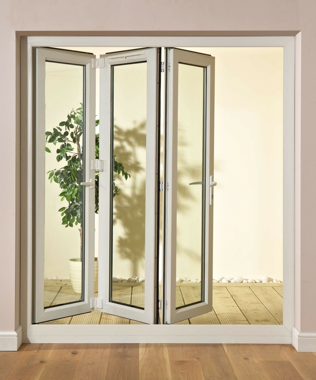 Slide-and-fold-door